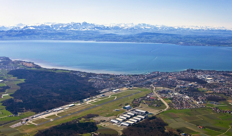 Eurobike - Site du parc d'expositions de Friedrichshafen et Lac de Constance