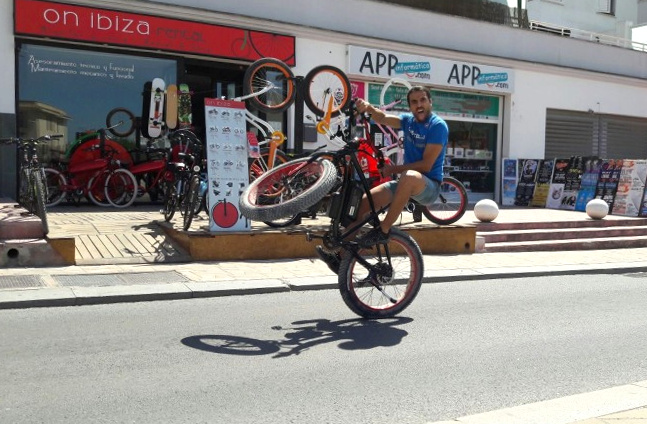 Wheeling en fatbike spirit