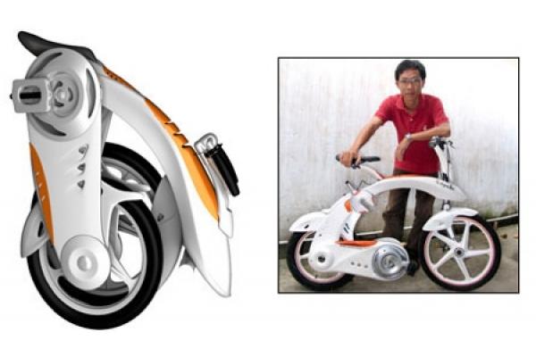 Capella, l'imbattable vélo électrique pliant conçu par un étudiant en Industrial Design