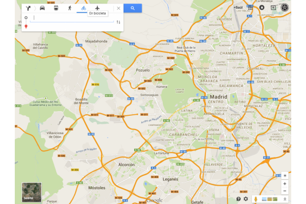 Comment trouver des parcours pour vélo avec Google Maps