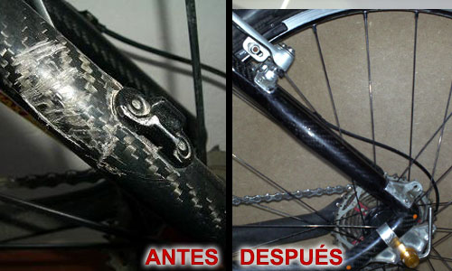 Cadre carbone abimé sales