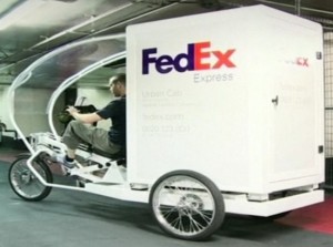 FedEx - Tricycle électrique de charge