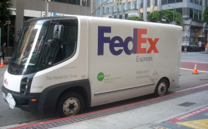 Véhicule électrique FedEx