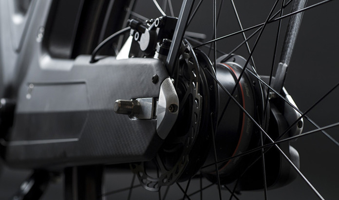 Système Nuvinci sur les vélos électriques Leaos