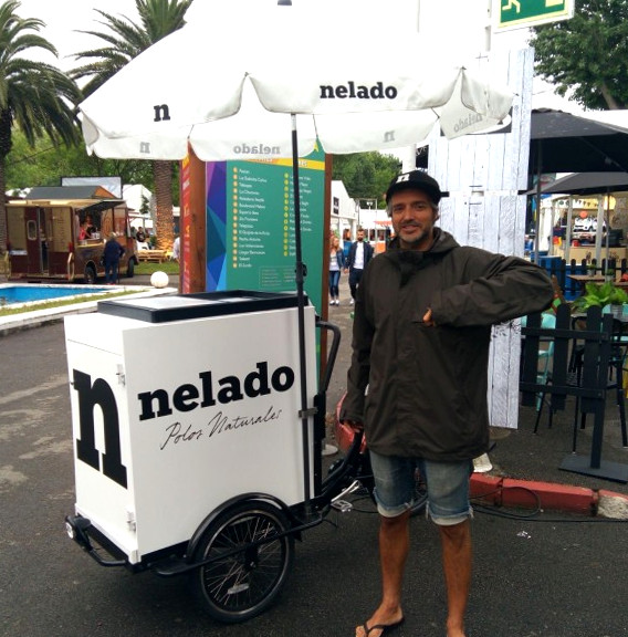 Tricycle électrique pour glaces naturelles Nelado