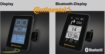 Display digital et bluetooth - Moteur Continental