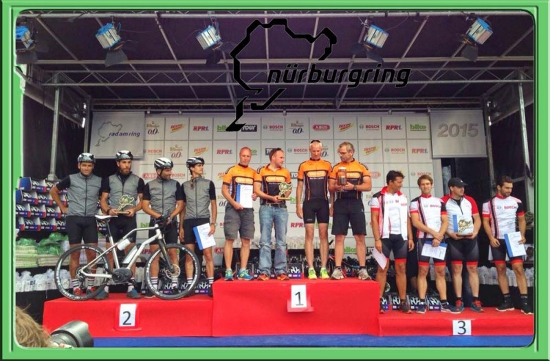 Team Bafang - Podium 24h nürburging